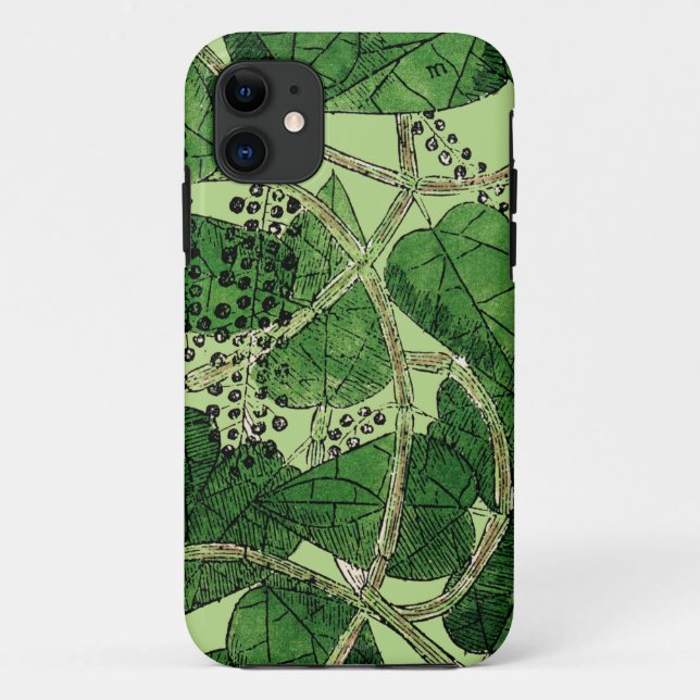 Funda De Case-Mate Para iPhone Planta de la pimienta negra, 1578 (Reverso)