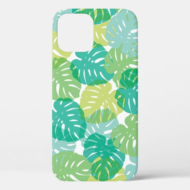 Funda De Case-Mate Para iPhone Planta de queso exótico: Monstera tropical (Reverso )