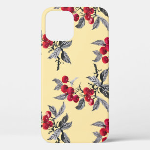 Funda Para iPhone 12 Planta de rowan de jardín de acuarela sin inconven