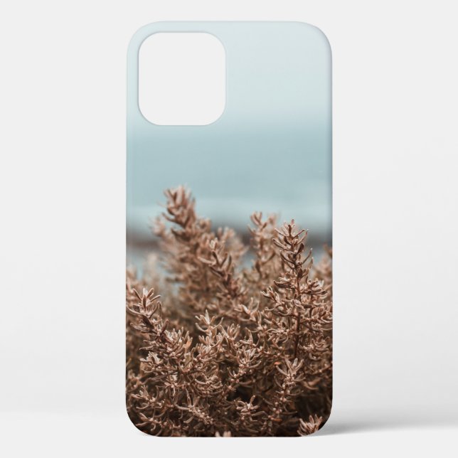 FUNDA DE Case-Mate PARA iPhone PLANTA MARRÓN EN FOTOGRAFÍA CERRADA (Reverso )