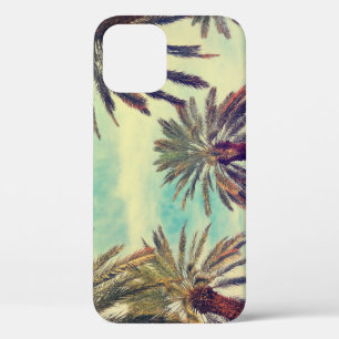 Funda Para iPhone 12 Plantación De Palm Sunny: Oasis Cultivado.