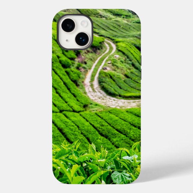 Funda De Case-Mate Para iPhone Plantación de Té de Cameron Highlands (Reverso )