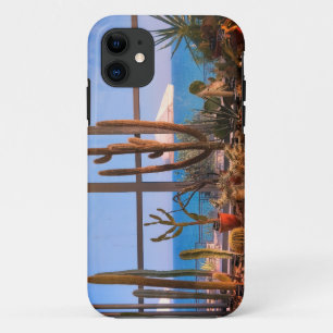 Funda Para iPhone 11 Plantas de cactus y mar