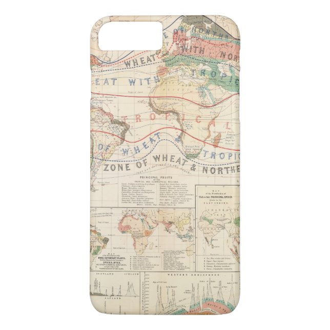 Funda De Case-Mate Para iPhone Plantas de la distribución (Reverso)