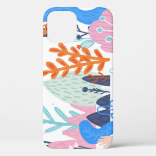 Funda Para iPhone 12 Plantas Exóticas: Modelo brillante sin foco