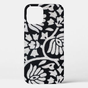 Funda Para iPhone 12 Plantas, flores, manteles abstractos de blanco y n