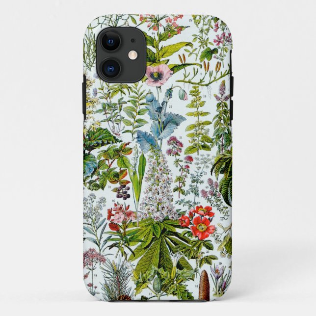 Funda De Case-Mate Para iPhone Plantas medicinales 2 (Reverso)