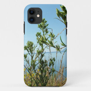 Funda Para iPhone 11 Plantas silvestres y flores al lado del lago
