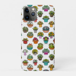 Funda Para iPhone 11 Pro Plantas Teñidas en Macetas