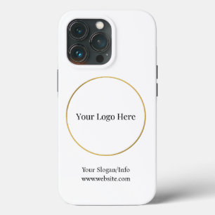 Funda Para iPhone 13 Pro Plantilla comercial con logotipo de la compañía de
