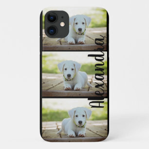 Funda Para iPhone 11 Plantilla de Collage de fotos de 3 perros