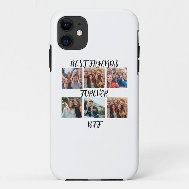 Funda De Case-Mate Para iPhone Plantilla de fotografía personalizada "Best Friend (Reverso)