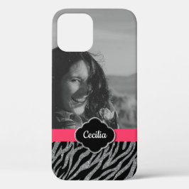 Funda Para iPhone 12 Plantilla de fotografía personalizado Tiras de ceb