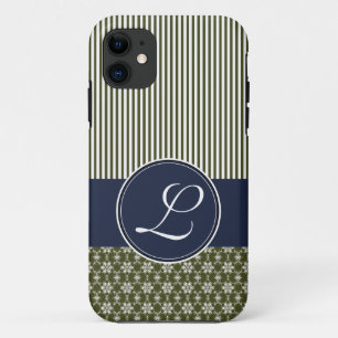 Plantilla de funda iPhone 5 Barely There Navy y ol