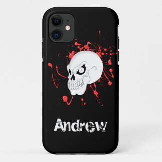 Funda Para iPhone 11 Plantilla de la cubierta del iPhone 5 de EvilSkull