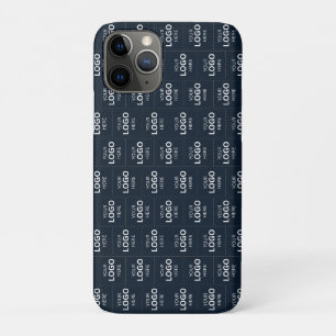 Funda Para iPhone 11 Pro Plantilla de nombre con logotipo personalizable aq