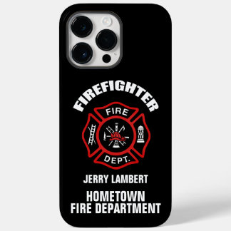 Funda Para iPhone 14 Pro Max De Case-Mate Plantilla de nombre de bombero