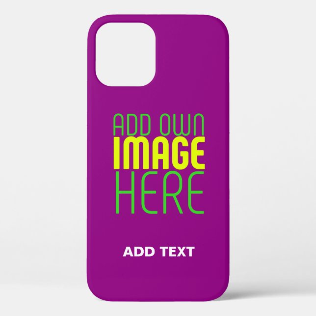 FUNDA DE Case-Mate PARA iPhone PLANTILLA DE TEXTO DE IMAGEN SENCILLA EDITABLE MOD (Reverso )