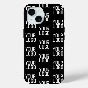 Funda Para iPhone 15 Plantilla editable de patrón repetitivo para agreg