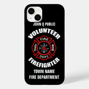 Funda Para iPhone 14 Plus De Case-Mate Plantilla voluntaria del nombre del bombero