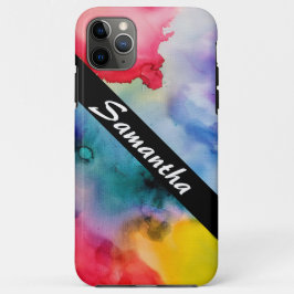 Funda Para iPhone 11 Pro Max Plantones artísticos creativos de acuarela