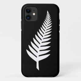 Funda Para iPhone 11 Plata Fern de Nueva Zelanda