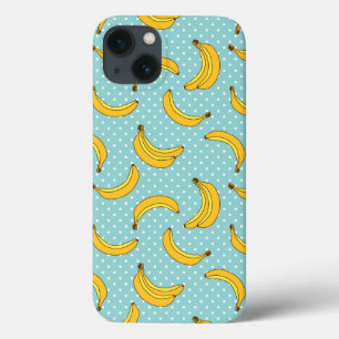 Funda Para iPhone 13 Plátanos y puntos de Polk