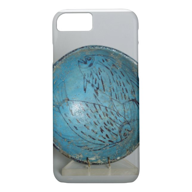 Funda De Case-Mate Para iPhone Plato adornado con los pescados (faience) (Reverso)