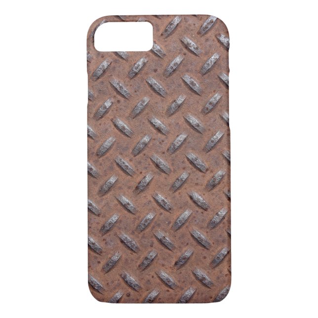 Funda De Case-Mate Para iPhone plato de diamante rugoso (Reverso)
