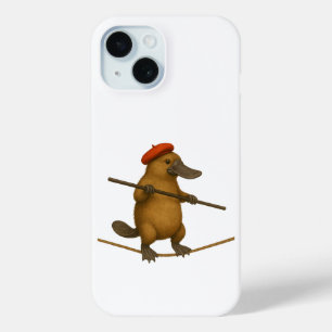 Funda Para iPhone 15 Plato el equilibrista del ornitorrinco