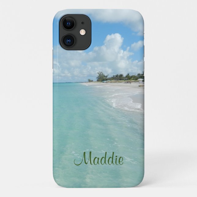 Funda De Case-Mate Para iPhone Playa de Grace Bay (Reverso)
