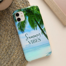 Funda Para iPhone 14 De Case-Mate Playa de palmeras de verano para relajar el océano