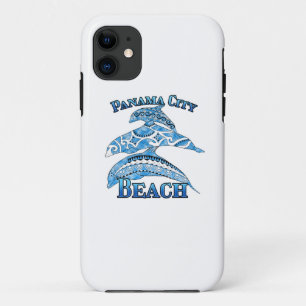 Funda Para iPhone 11 Playa de Panamá Florida Vacaciones para delfines t