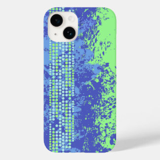 Funda Para iPhone 14 De Case-Mate Playa de surf abstracta de color verde azul
