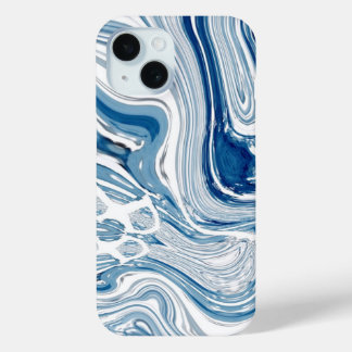 Funda Para iPhone 15 playa de verano olas náuticas aguas turísticas de 