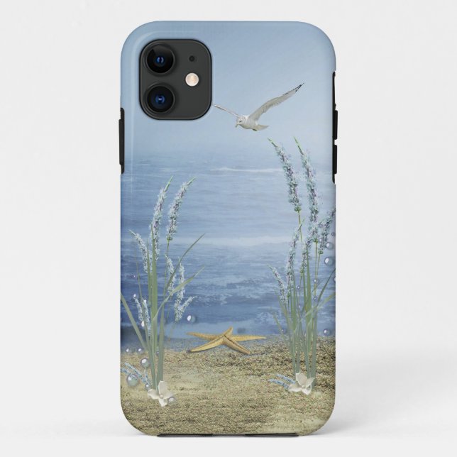Funda De Case-Mate Para iPhone Playa del Océano (Reverso)