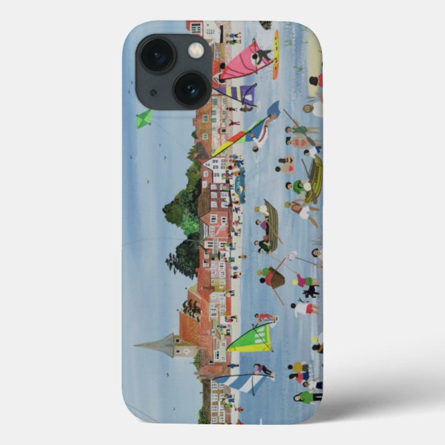 Funda De Case-Mate Para iPhone Playa ocupada (Reverso)