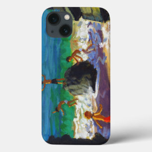 Funda Para iPhone 13 playa St Ives 2013 de Porthmeor de las rocas que