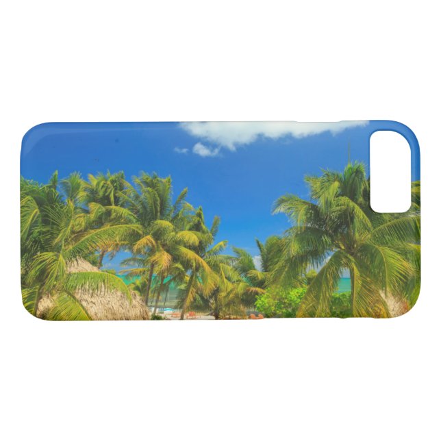 Funda De Case-Mate Para iPhone Playa tropical, Belice (Reverso (horizontal))