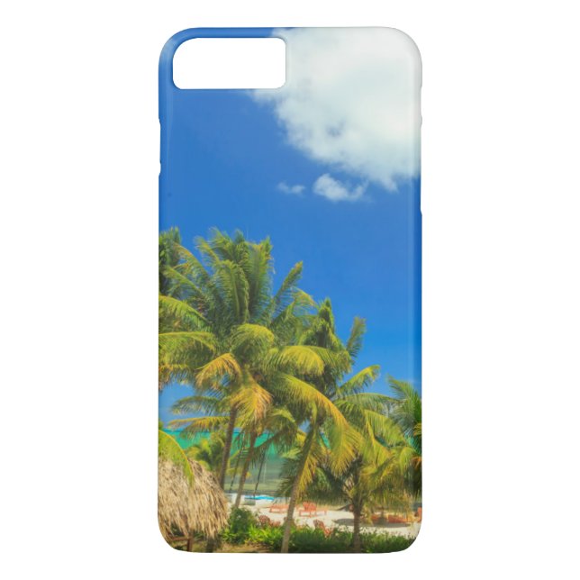Funda De Case-Mate Para iPhone Playa tropical, Belice (Reverso)