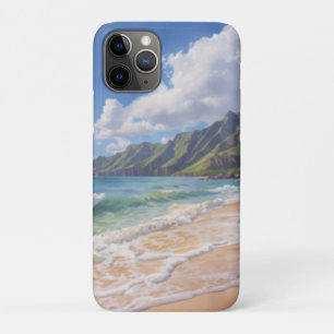 Funda Para iPhone 11 Pro Playa Tropical Hawái