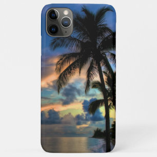 Funda Para iPhone 11 Pro Max Playa tropical y palmeras