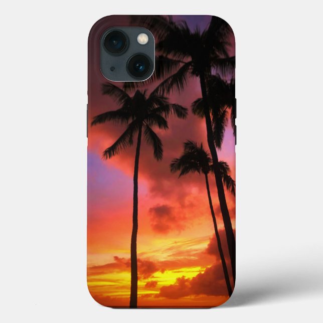 Funda De Case-Mate Para iPhone Playas tropicales | Islas Maui Hawaii (Reverso )