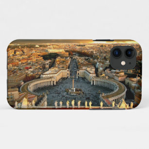 Funda Para iPhone 11 Plaza de San Pedro Vaticano