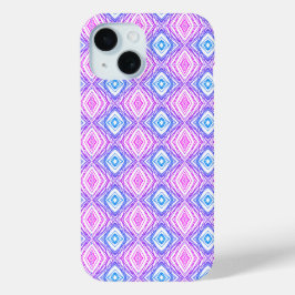 Funda Para iPhone 15 Plaza geométrica y diamante