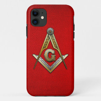 Funda Para iPhone 11 Plaza masónica y brújulas