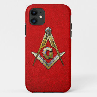 Funda Para iPhone 11 Plaza masónica y brújulas