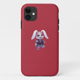 Funda Para iPhone 11 PLP LEPURO - Gráfico del Rey Conejo Guerrero Lindo