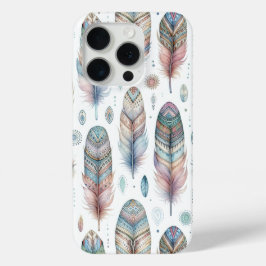 Funda Para iPhone 15 Pro Pluma de Fantasía