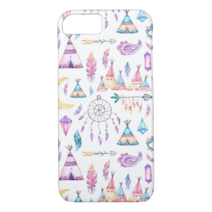 Funda Para iPhone 8/7 Plumas de Dreamcatchers de las tiendas de los